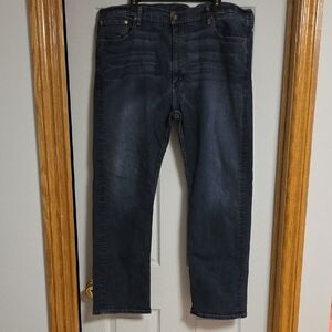 Levi's Men's Charcoal Straight Jeans